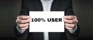 100% user