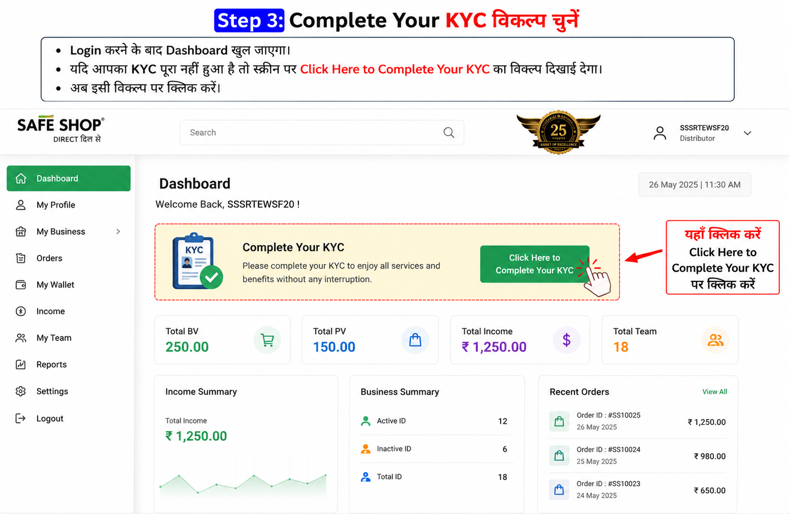 Safe Shop KYC