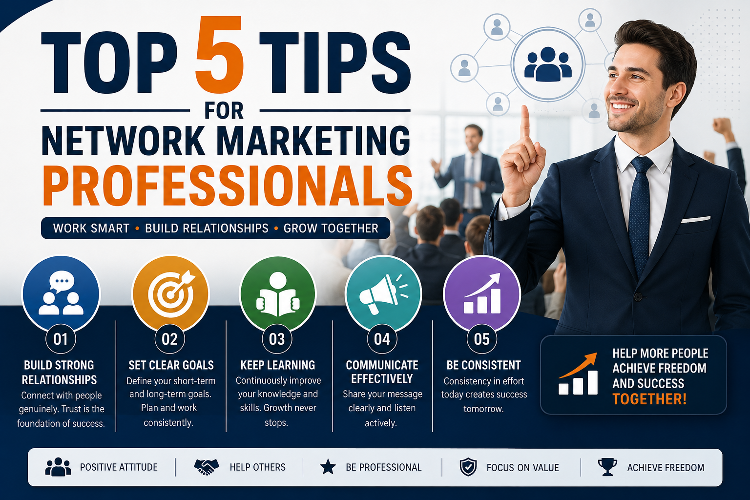 TOP 5 TIPS FOR NETWORK MARKETING PROFESSIONALS