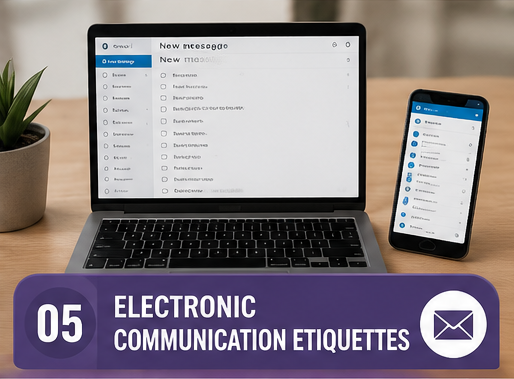 ELECTRONIC COMMUNICATION ETIQUETTES